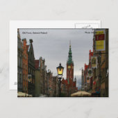 Altstadt, Danzig Polen, Foto O... Postkarte (Vorne/Hinten)