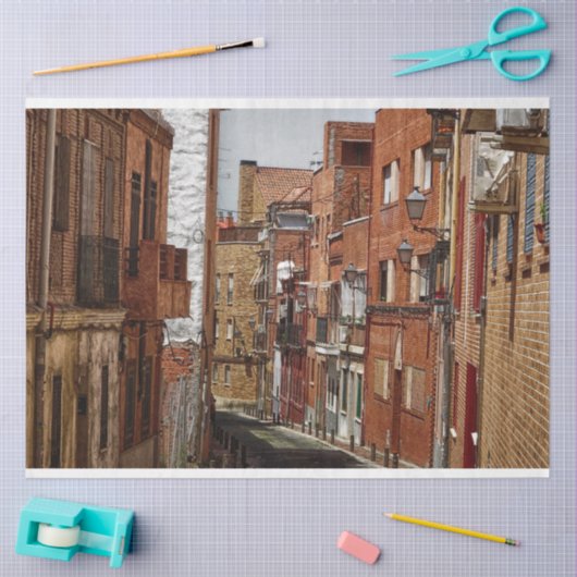 Altstadt-Decoupage 20X30 Seidenpapier (Basteln)