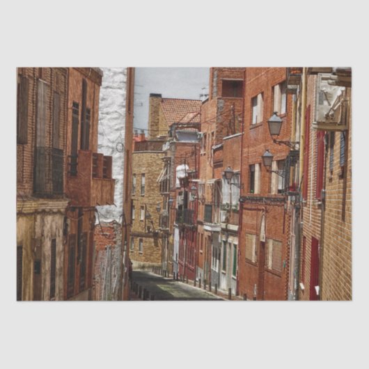 Altstadt-Dekoupage 15x20 Seidenpapier (Vorderseite)