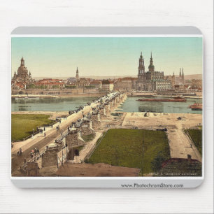 Altstadt, Dresden, gesehen vom Ministerium des Mousepad