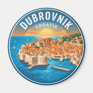 Altstadt Dubrovnik Kroatien Magnet