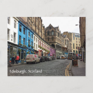 Altstadt, Edinburgh, Schottland Postkarte