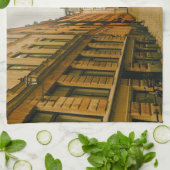 Altstadt, Gamla Stan, Stockholm, Schweden Geschirrtuch (Gefaltet)