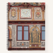 Altstadt Gebäude Frescos Notizblock (Vorderseite)
