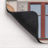 Altstadt-Gebäudefresken Mousepad (Ecke)