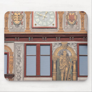 Altstadt-Gebäudefresken Mousepad
