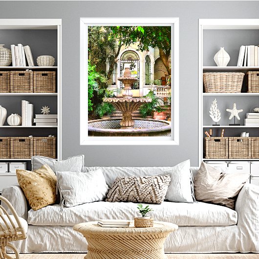 Altstadt Hacienda Mexiko Antike Poster