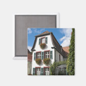 Altstadt Heidelberg, Deutschland Magnet (Vorderseite/Rückseite)