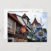 Altstadt Helen Georgia Postkarte (Vorne/Hinten)