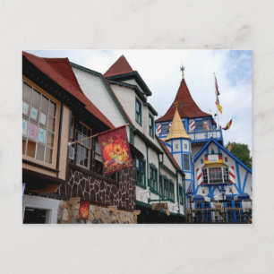 Altstadt Helen Georgia Postkarte