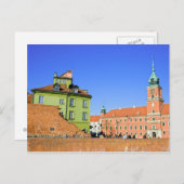 Altstadt in Warschau Postkarte (Vorne/Hinten)