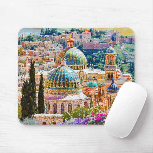 Altstadt Jerusalems Mousepad (Mit Mouse)
