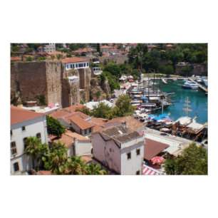 Altstadt Kaleici von Antalya Poster