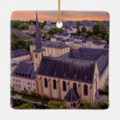 Altstadt Luxemburg Stadt Keramikornament (Rückseite)