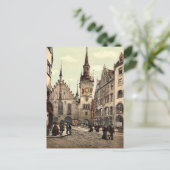 Altstadt, München, Bayern, Deutschland prachtvoll Postkarte (Stehend Vorderseite)