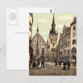 Altstadt, München, Bayern, Deutschland prachtvoll Postkarte (Vorne/Hinten)