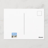 Altstadt Niort Skyline, Frankreich Postkarte (Rückseite)