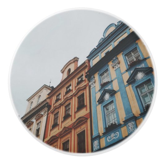 Altstadt Prag Keramikknauf (Vorderseite)