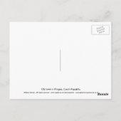 Altstadt, Prag. Postkarte (Rückseite)