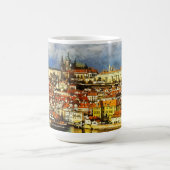 Altstadt Prag (Praha) von Bridge Tower Kaffeetasse (Mittel)