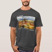 Altstadt Prag (Praha) von Bridge Tower T-Shirt (Vorderseite)