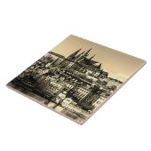 Altstadt Prag. Tschechische Republik. Fliese (Seite)