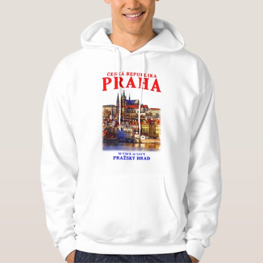 Altstadt Prag. Tschechische Republik. Hoodie (Vorderseite)