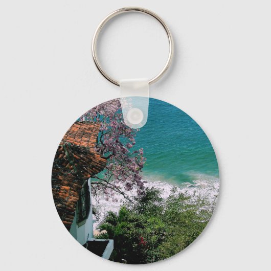 Altstadt Puerto Vallarta Schlüsselanhänger (Vorderseite)