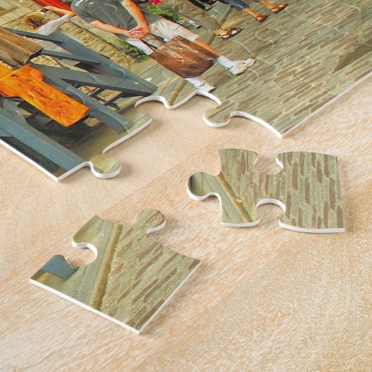 Altstadt Quebec. Puzzle (Seite)