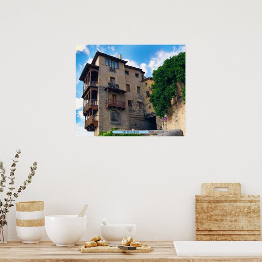 Altstadt, Spanien Poster (Küche)