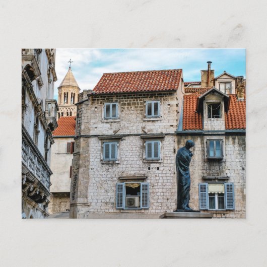 Altstadt, Split, Kroatien Postkarte (Vorderseite)