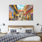 Altstadt Stadtrand Leinwanddruck (Insitu (Schlafzimmer))