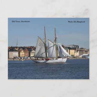 Altstadt, Stockholm, Foto Ola ... Postkarte