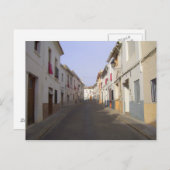 Altstadt Straße. Spanien. Postkarte (Vorne/Hinten)