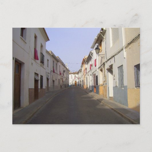 Altstadt Straße. Spanien. Postkarte (Vorderseite)
