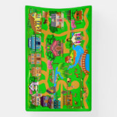 Altstadt Straßen für Autos 2 1/2' x 4' Banner (Vertikal)