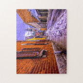 Altstadt Straßen Quebec. Puzzle (Vertikal)