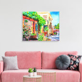 Altstadt Temecula Ca. Leinwanddruck (Insitu (Wohnzimmer))