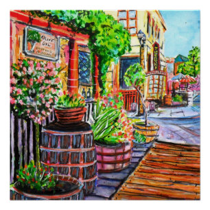 Altstadt Temecula Ca. Poster