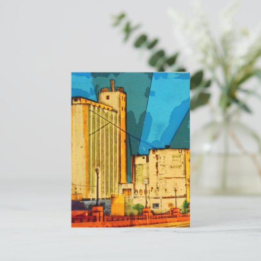 Altstadt Tempe - Hayden Mühle Postkarte (Stehend Vorderseite)