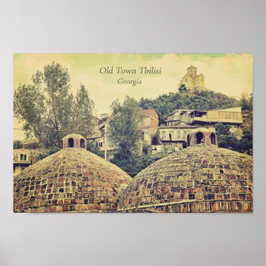 Altstadt Tiflis, Georgien - Poster (Vorne)