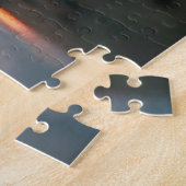 Altstadt und Belfischer Turm am Abend in Brügge Puzzle (Seite)