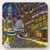 Altstadt Untersetzer Set von 6 (Vorderseite)