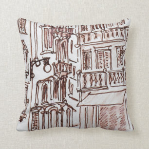 Altstadt  Valencia, Spanien Kissen