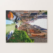 Altstadt Venedig Kanal & Boote, Venedig Italien Puzzle (Horizontal)