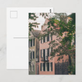 Altstadt von Charleston Postkarte (Vorne/Hinten)