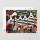 Altstadt von Danzig in Polen Postkarte (Vorne/Hinten)