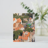 Altstadt von Danzig in Polen Postkarte (Stehend Vorderseite)