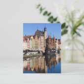 Altstadt von Danzig in Polen Postkarte (Stehend Vorderseite)