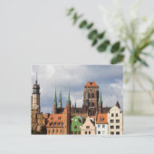 Altstadt von Danzig Postkarte (Stehend Vorderseite)
